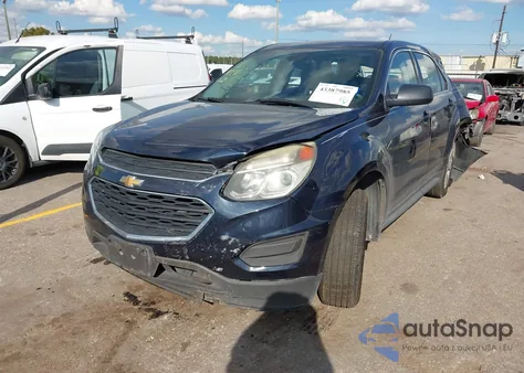 2016 Chevrolet Equinox Ls z USA, uszkodzony, nr VIN 2GNALBEKXG1107225